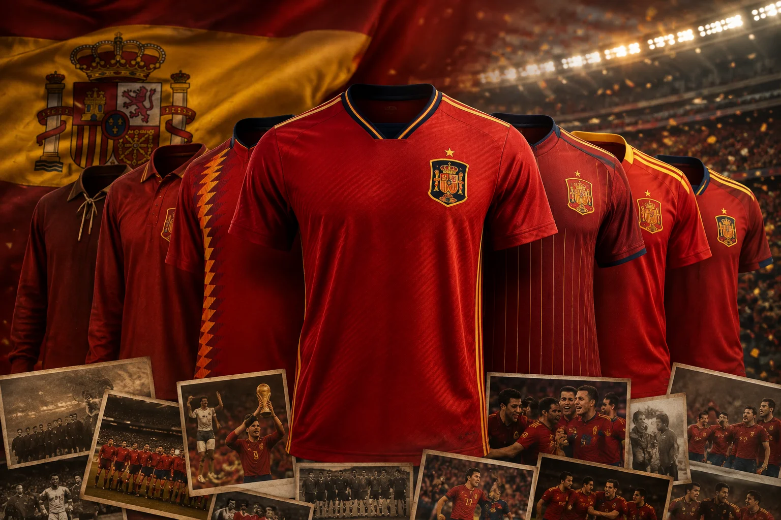 camisetas de la selección española